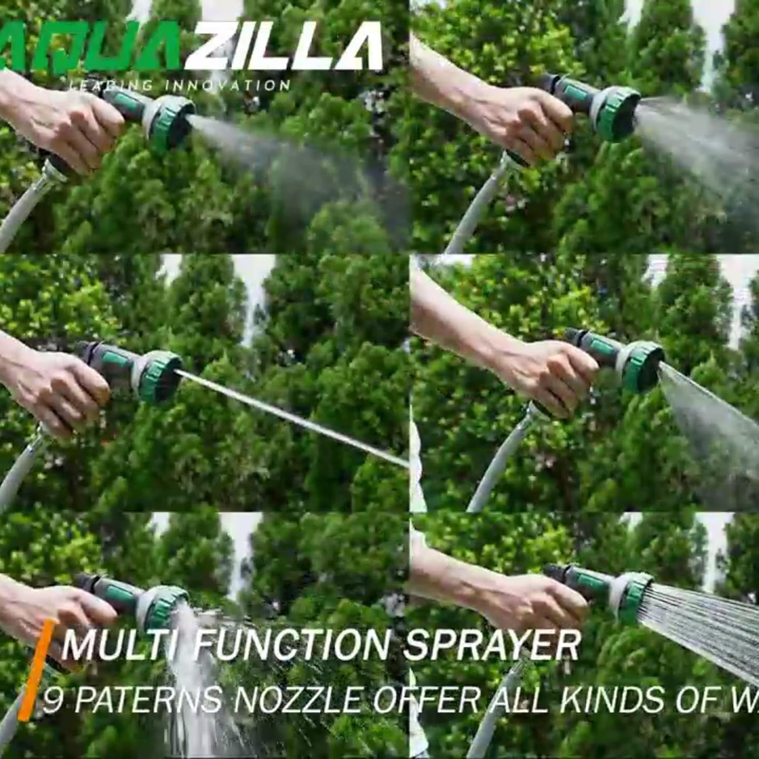 Retractable Garden Hose Reel, 100Ft x 5/8"